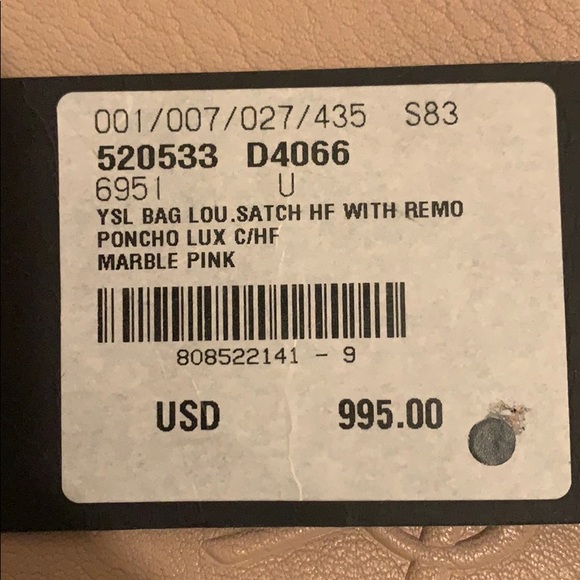 Yves Saint Laurent Blush Crossbody Bag - Picture 8 of 8